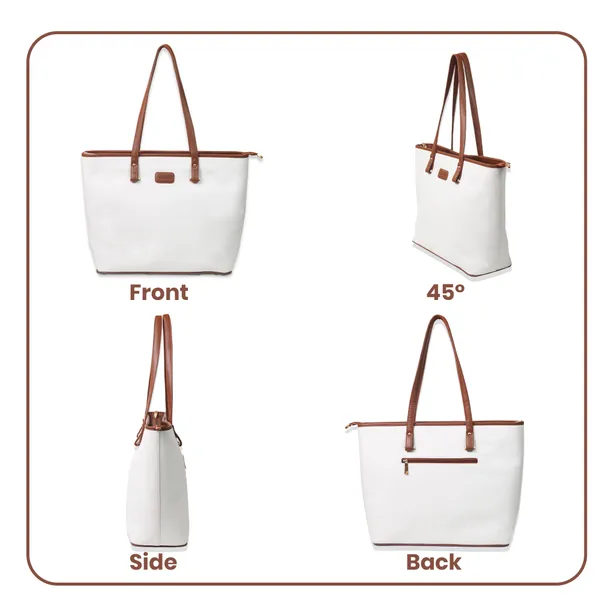Beige_And_Tan_Canvas_Premium_Handbag_And_Shoulder_Bag_For_Women