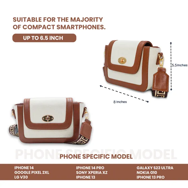 Beige_And_Tan_Canvas_Premium_Sling_Bag_For_Women