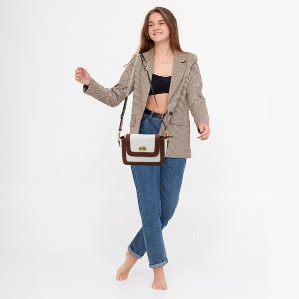Beige_And_Tan_Canvas_Premium_Sling_Bag_For_Women