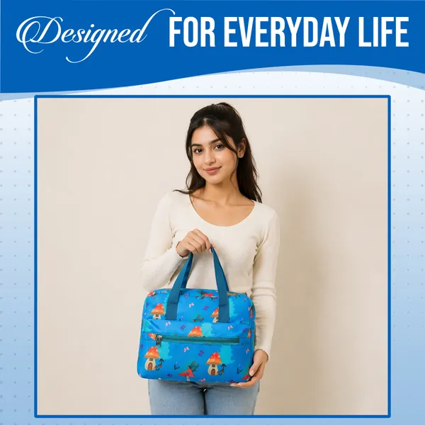 Sky_Blue_Cloth_Premium_Lunch_Box_Bag_For_Women