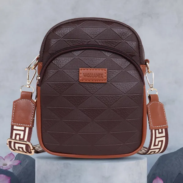 Brown_And_Tan_Pu_Premium_Sling_Bag_For_Women