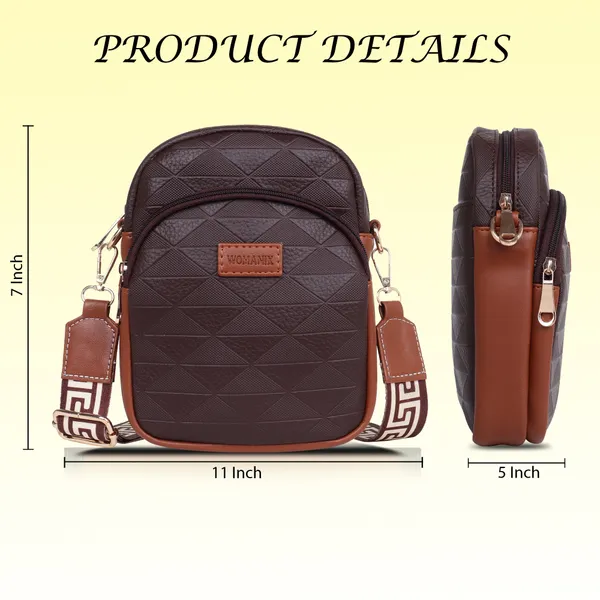 Brown_And_Tan_Pu_Premium_Sling_Bag_For_Women