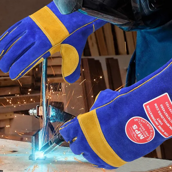 Heat_Resistant_Safety_Welding_Gloves_Blue_Yellow_Mps003