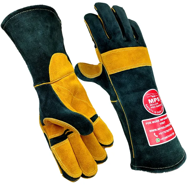 Heat_Resistant_Safety_Welding_Gloves_Green_Yellow_Mps004
