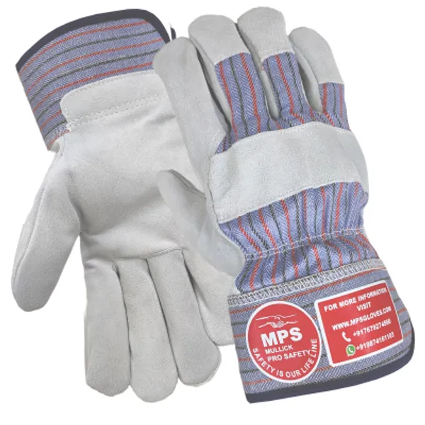 Leather_Working_Gloves_Grey_And_Blue_Strip_Mps_105