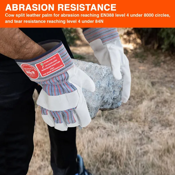Leather_Working_Gloves_Grey_And_Blue_Strip_Mps_105