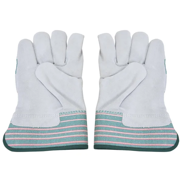 Leather_Working_Gloves_Grey_And_Green_Strip_Mps_106