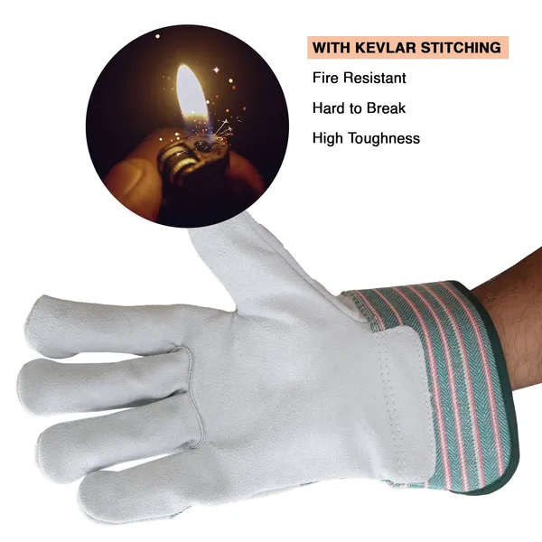 Leather_Working_Gloves_Grey_And_Green_Strip_Mps_106