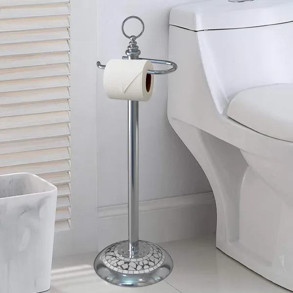 Silver_Stainless_Steel_Chrome_Mosaic_Toilet_Paper_Holder_Stand