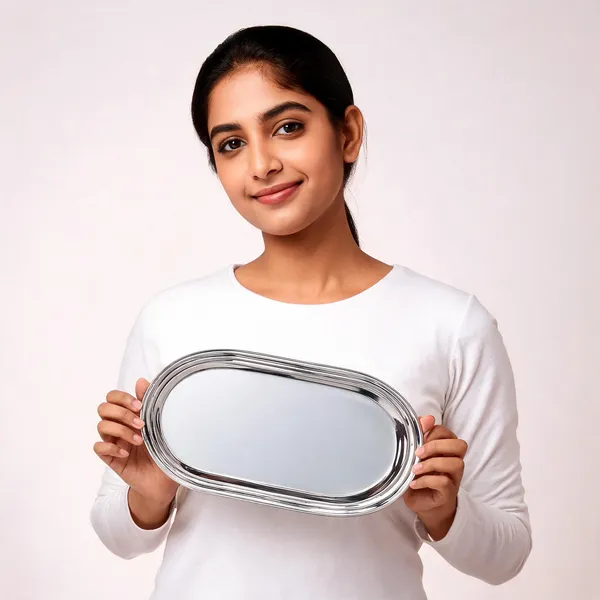 Silver_Stainless_Steel_Mirror_Polish_Oval_Amenity_Tray