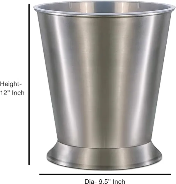 Silver_Stainless_Steel_Matte_Finish_Waste_Basket