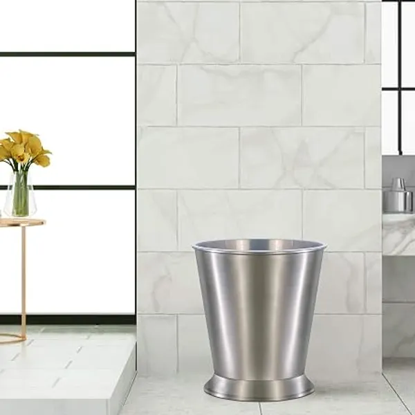 Silver_Stainless_Steel_Matte_Finish_Waste_Basket