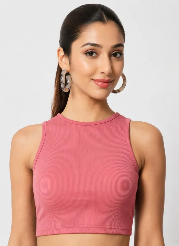 Drishti_Fashion_Casual_Solid_Women_Pink_Top_()