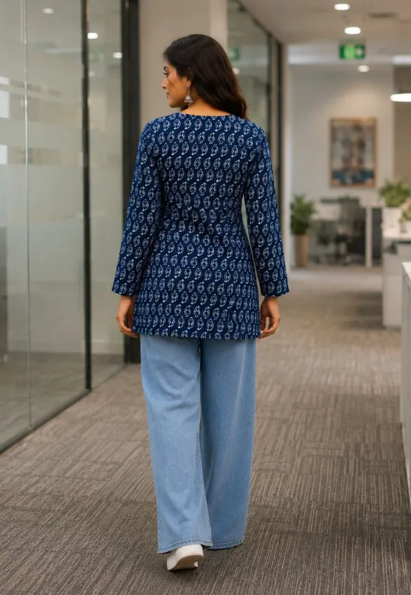 Drishti_Fashion_Casual_Printed_Women_Blue_Top_()