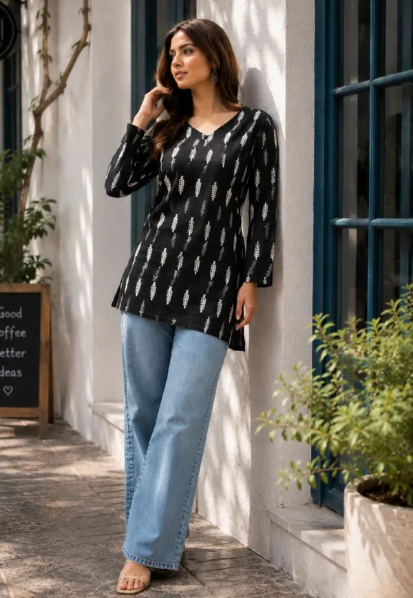 Drishti_Fashion_Casual_Printed_Women_Black_Top_()