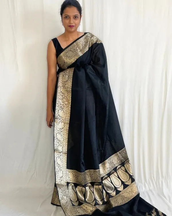 Black_Banarasi_Silk_Saree_with_Antique_Gold_Zari_Border