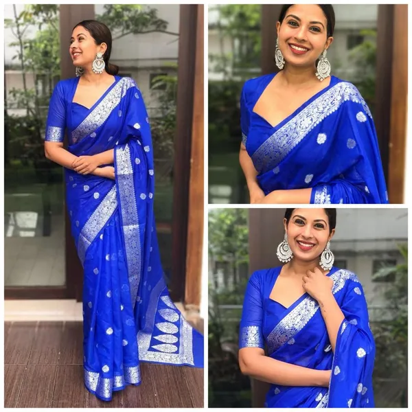 Royal_Blue_Silver_Zari_Woven_Saree
