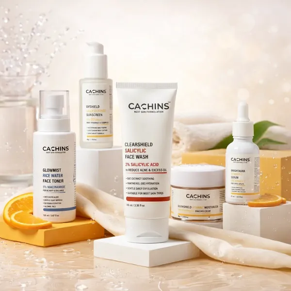 CACHINS_Acne_Control_Skincare_Combo_|_Salicylic_Face_Wash,_Toner,_Serum,_Moisturizer_And_Sunscreen_SPF_50