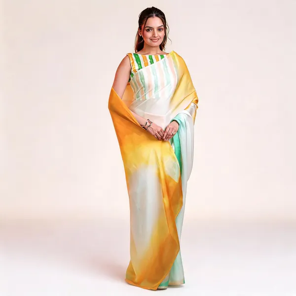 Yellow_Green_Satin_Ombre_Print_Saree_for_Women