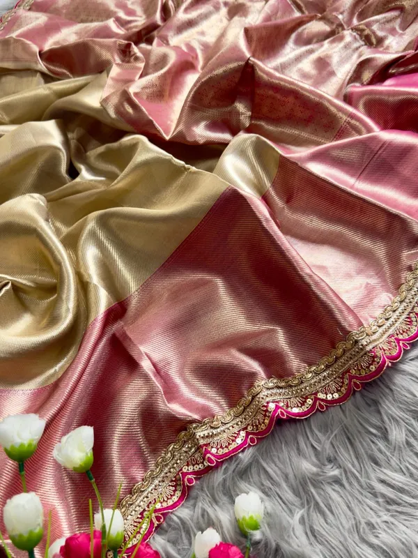 Pink_Gold_Zari_Woven_Satin_Saree_with_Scalloped_Border
