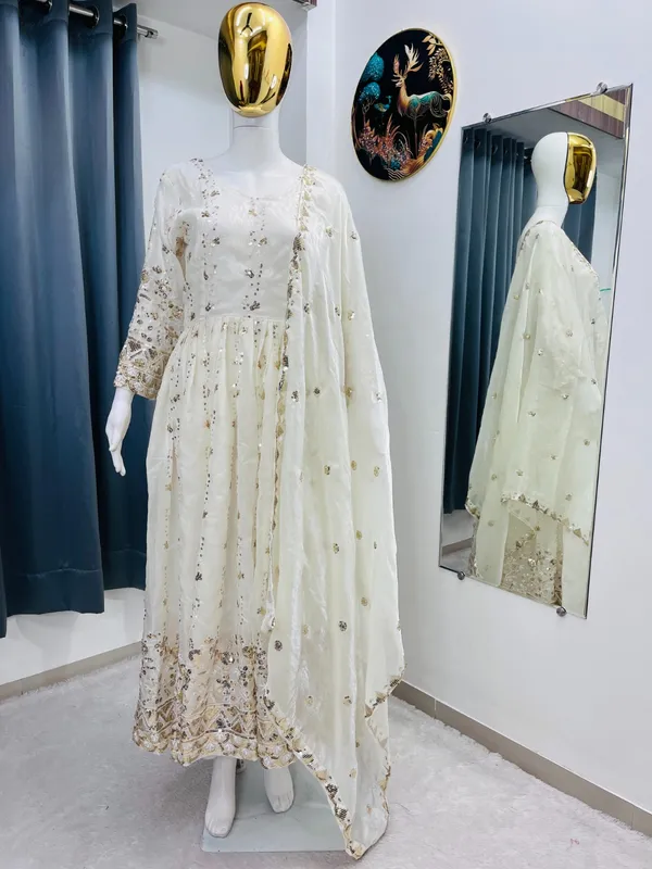 Festival_Special_Heavy_Embroidery_Anarkali_Gown_Pent_&_Dupatta_Set