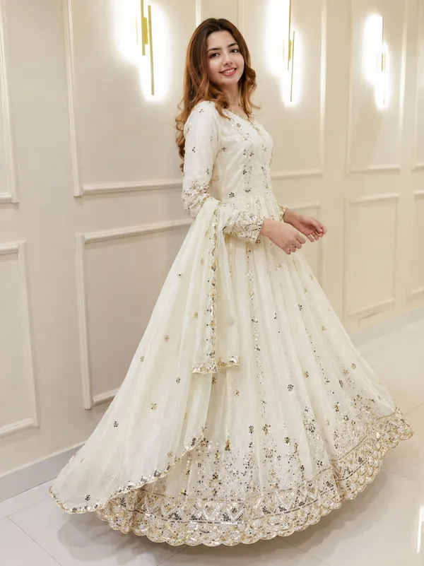 Festival_Special_Heavy_Embroidery_Anarkali_Gown_Pent_&_Dupatta_Set