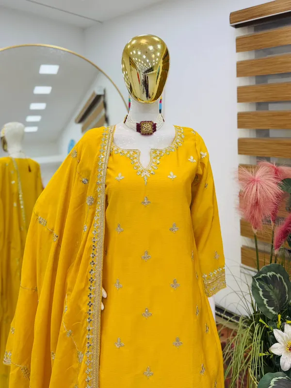 Designer_Party_Palazzos_Suit_&_Dupatta_Set_|_Yellow