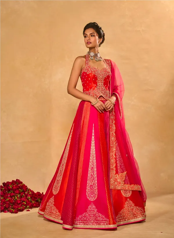 Chinon_Silk_Lehenga_Choli_Set