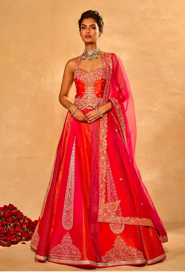 Chinon_Silk_Lehenga_Choli_Set