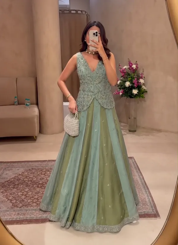 Chinon_Silk_Lehenga_Choli_Set_with_4_Meter_Flair