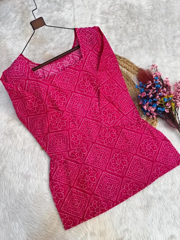 Cotton_Bandhej_Print_Top_with_Farsi_Pant_Set