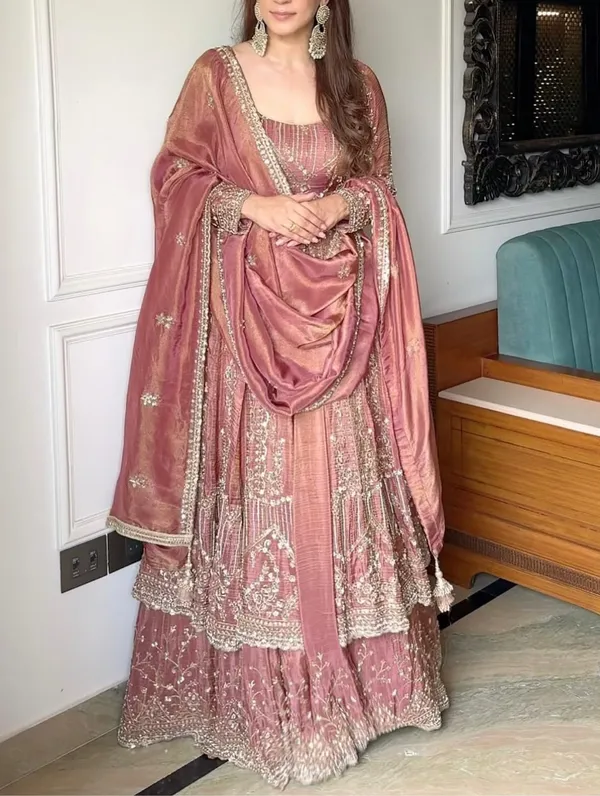 Crunchy_Silk_Heavy_Embroidery_Top_Plazzo_Dupatta_Set