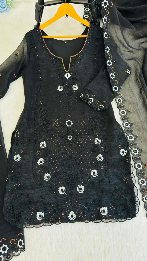Currency_Silk_Embroidered_Top_Plazzo_Dupatta_Set