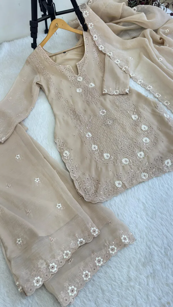 Currency_Silk_Embroidered_Top_Plazzo_Dupatta_Set