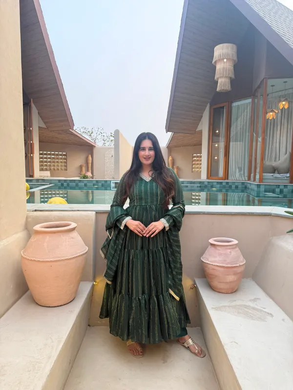 Designer_Brocade_Anarkali_Suit_Set