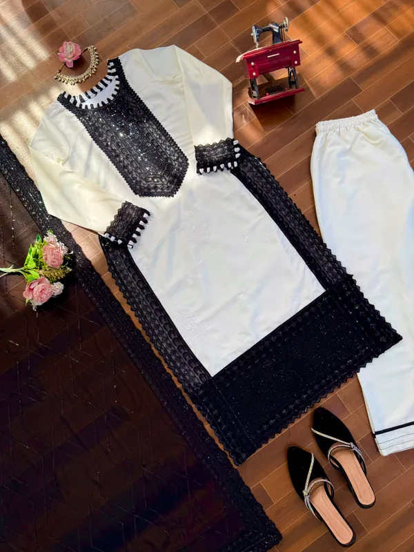 Designer_Pakistani_Top_With_Pent_Set
