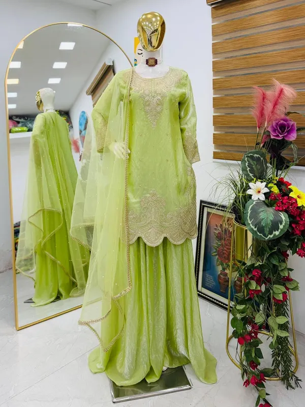 Designer_Party_Top_Pallazo_&_Dupatta_Set