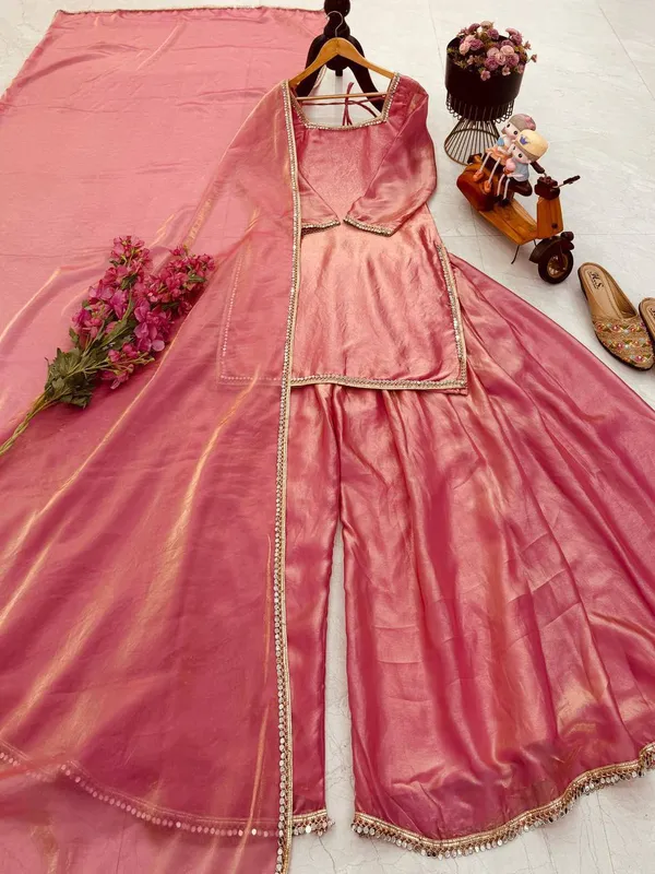 Designer_Party_Top_Pallazo_&_Dupatta_Set