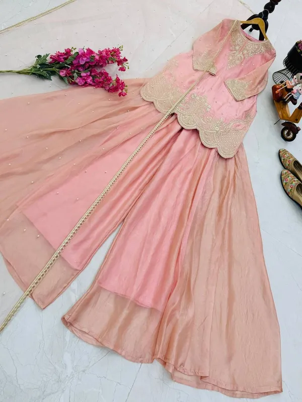 Designer_Party_Top_Pallazo_&_Dupatta_Set