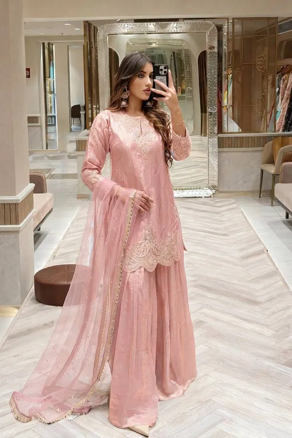 Designer_Party_Top_Pallazo_&_Dupatta_Set