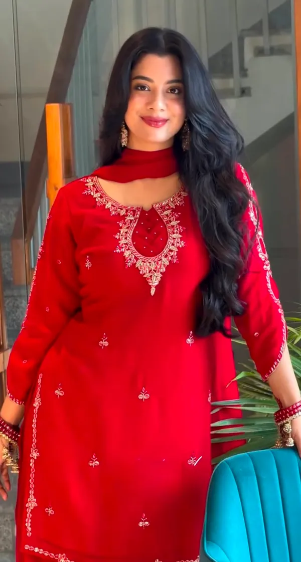 Designer_Party_Wear_Heavy_Faux_Georgette_Top_Plazzo_Dupatta_Set
