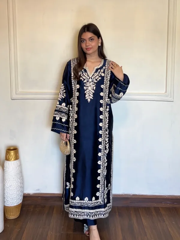 Designer_Party_Wear_Long_Kaftan_with_Bottom_and_Dupatta