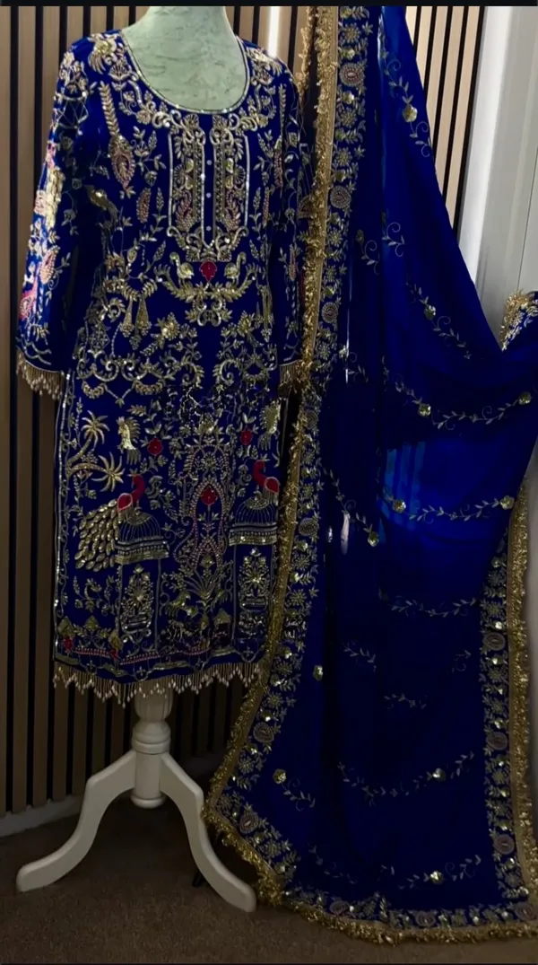 Designer_Party_Wear_Top_Dhoti_Salwar_Dupatta_Set