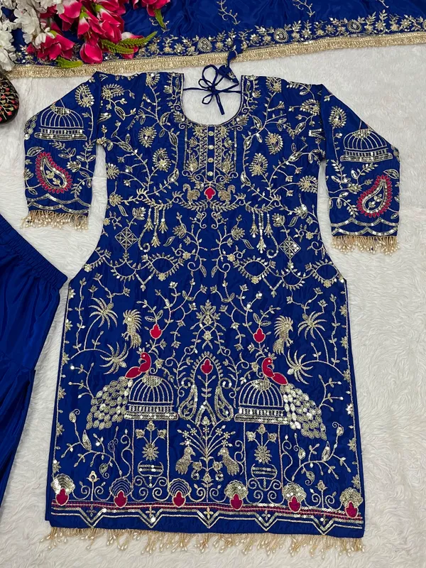Designer_Party_Wear_Top_Dhoti_Salwar_Dupatta_Set