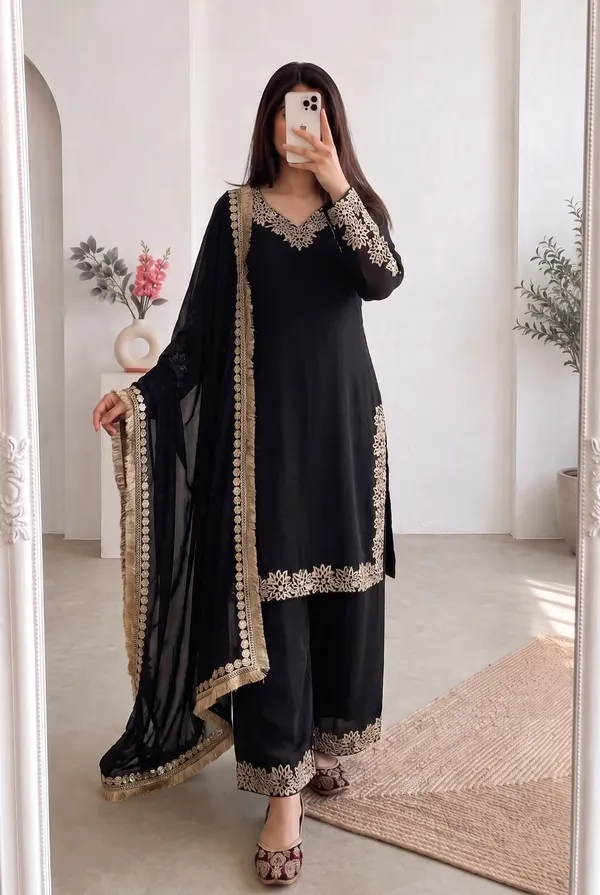 Designer_Party_Wear_Top_Plazo_Dupatta_Set