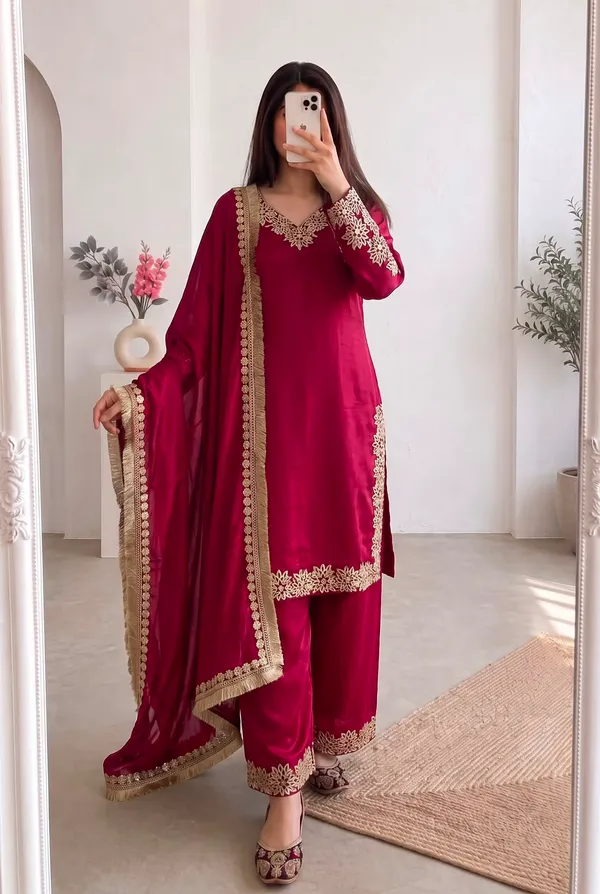 Designer_Party_Wear_Top_Plazo_Dupatta_Set