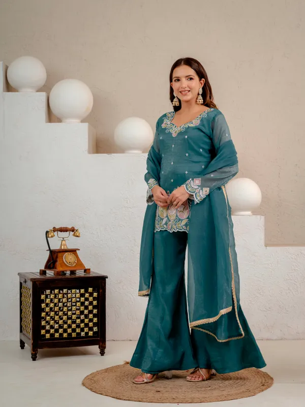 Designer_Party_Wear_Top_Plazzo_and_Dupatta_Set