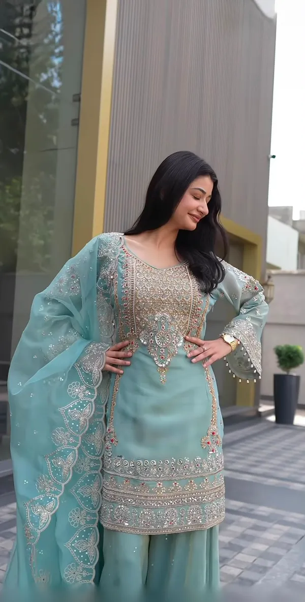 Designer_Party_Wear_Top-Plazzo_and_Dupatta_Set