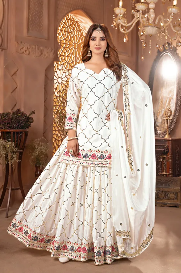 Designer_Party_Wear_Top_Sharara_Plazzo_Dupatta_Set