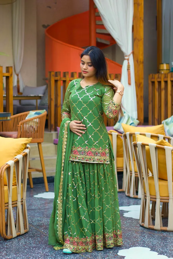 Designer_Party_Wear_Top_Sharara_Plazzo_Dupatta_Set